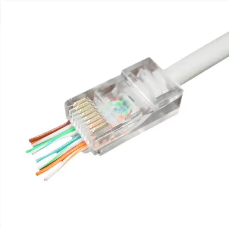 Picture of Gembird Universal pass-through modular UTP RJ45 plug, (Pack of 100) LC-PTU-01/100