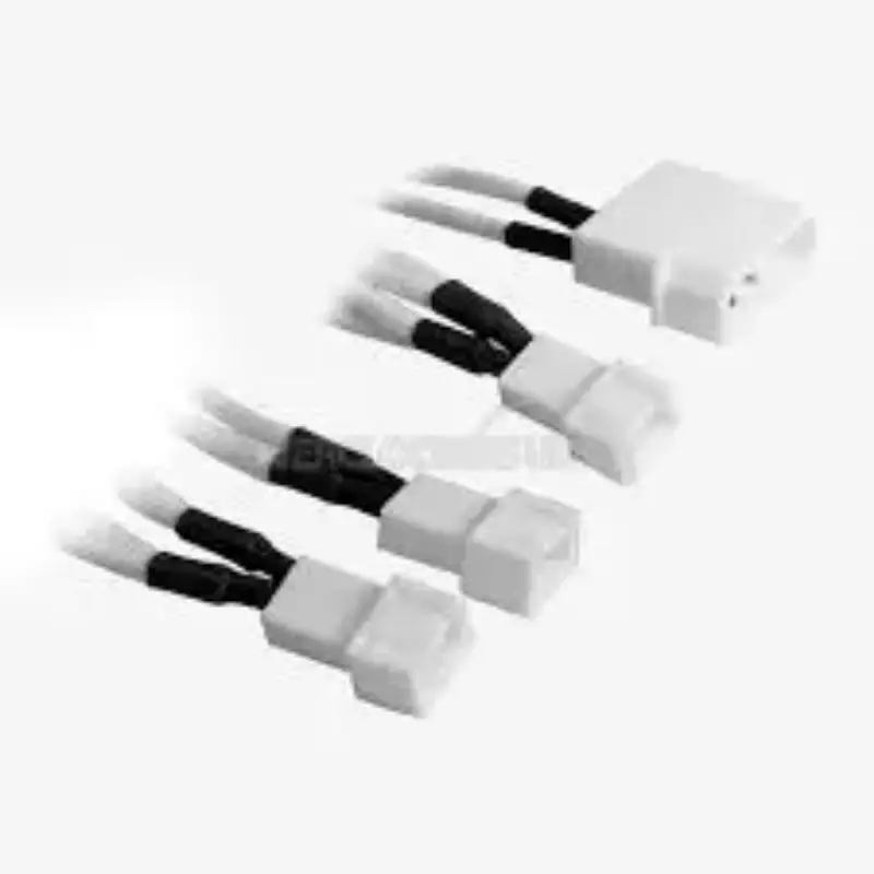 Picture of BitFenix Molex 3x3pin sleevedwhite/white