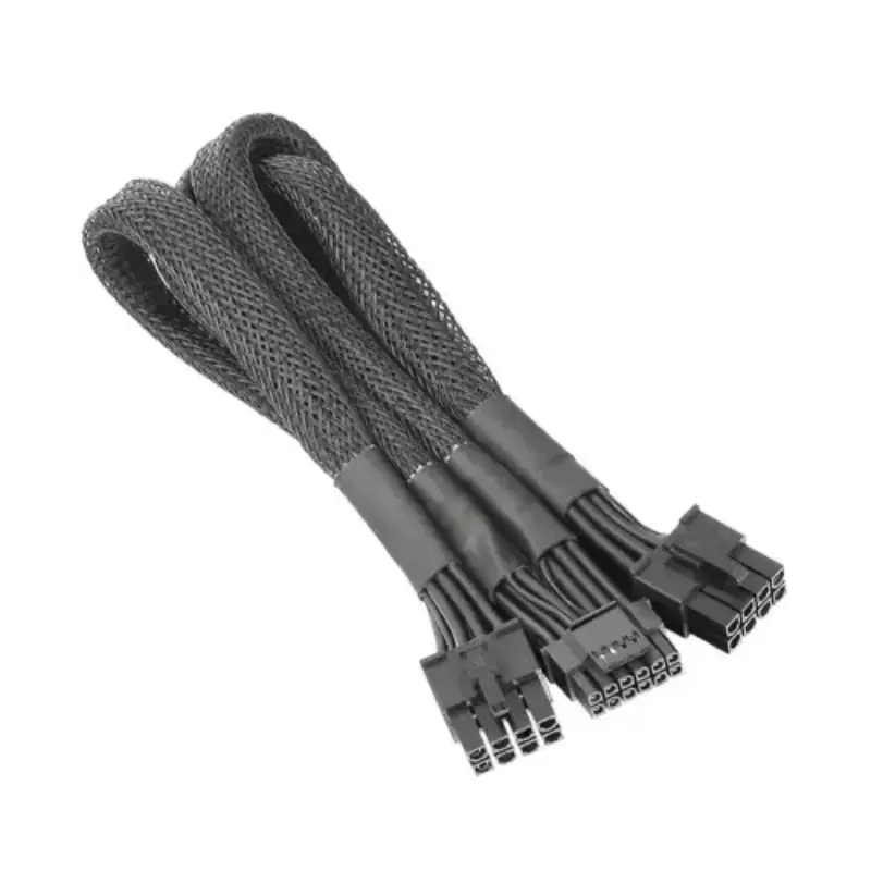 Picture of Thermaltake Sleeved PCIe Gen 5 Splitter Cables Dual 8Pin to 12+4Pin 600mm AC-063-CN1NAN-A1