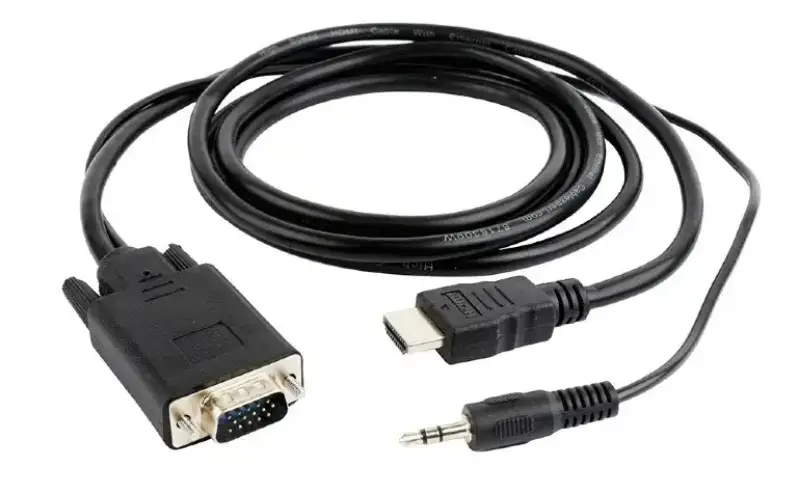 Picture of Gembird HDMI to VGA + Audio adapt. Cable A-HDMI-VGA-03-10
