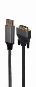 Picture of Gembird 4K Display Port to DVI adapter Cable Premium Series 1.8m CC-DPM-DVIM-4K-6