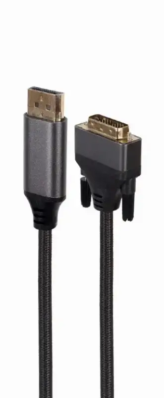 Picture of Gembird 4K Display Port to DVI adapter Cable Premium Series 1.8m CC-DPM-DVIM-4K-6