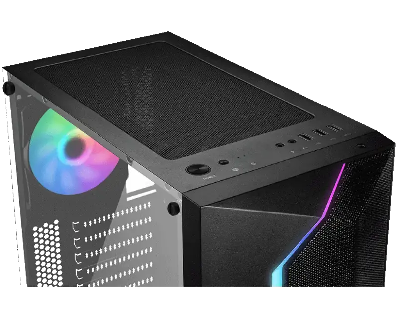 Picture of MSI MPG Vampiric 100R RGB TG  Mesh Front Panel