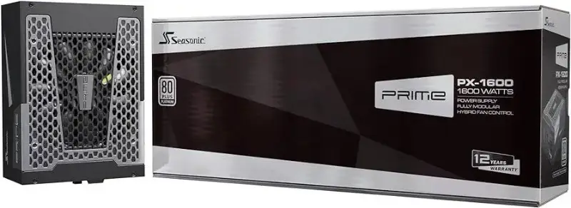 Picture of Seasonic PRIME PX-1600 1600W 80+ Platinum Fully Modular