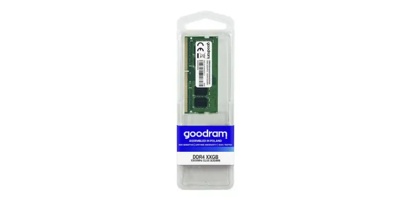 Picture of GOODRAM DDR4 32GB 2666MHz SODIMM CL19 GR2666S464L19/32G