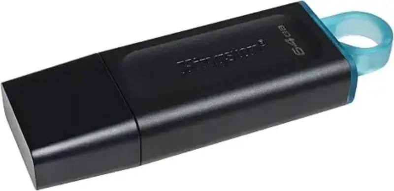 Picture of Kingston 64GB USB 3.2 DataTraveler Exodia Black/Blue Pendrive