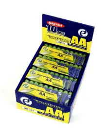 Picture of Gembird Alkaline AA Batteries 10-pack EG-BA-AASA-01