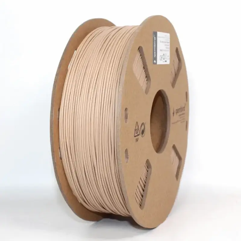 Picture of Gembird PLA Filament Wood 1.75mm 1kg Natural 3DP-PLA-WD-01-NAT
