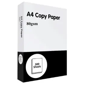 Picture of Premium A4 Paper White Paper 80gsm 5*Reams (1 box)
