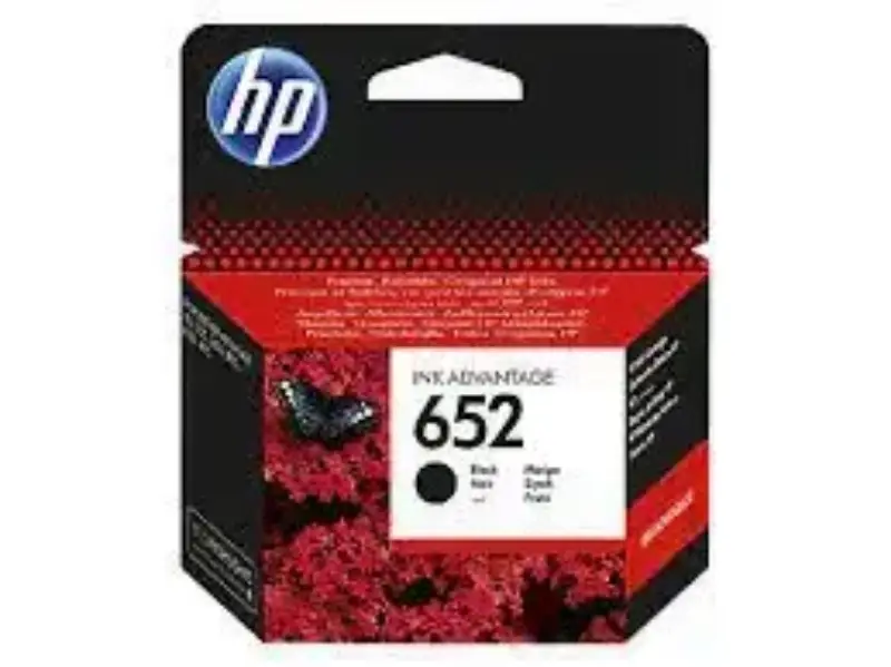 Picture of HP 652 (F6V25AE) Black Cartridge
