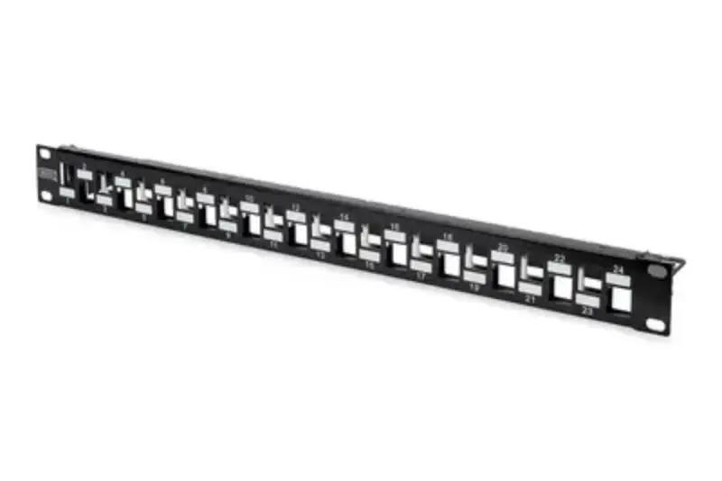 Picture of Digitus Patch panel 24P 19 CAT6 blk