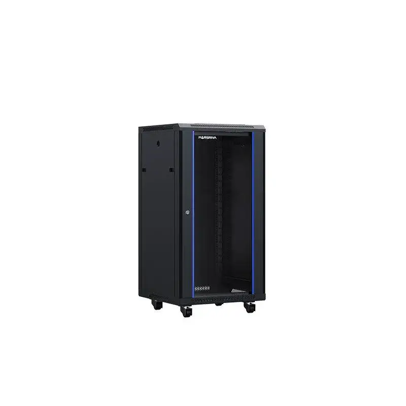 Picture of Marsriva Pioneer 6622 Network Server Cabinet 600*600*22U 1xShelf 2xFans (2-pack)