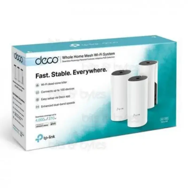 Picture of TP-Link Deco M4(3-Pack) AC1200 Whole-Home Mesh Wi-Fi System