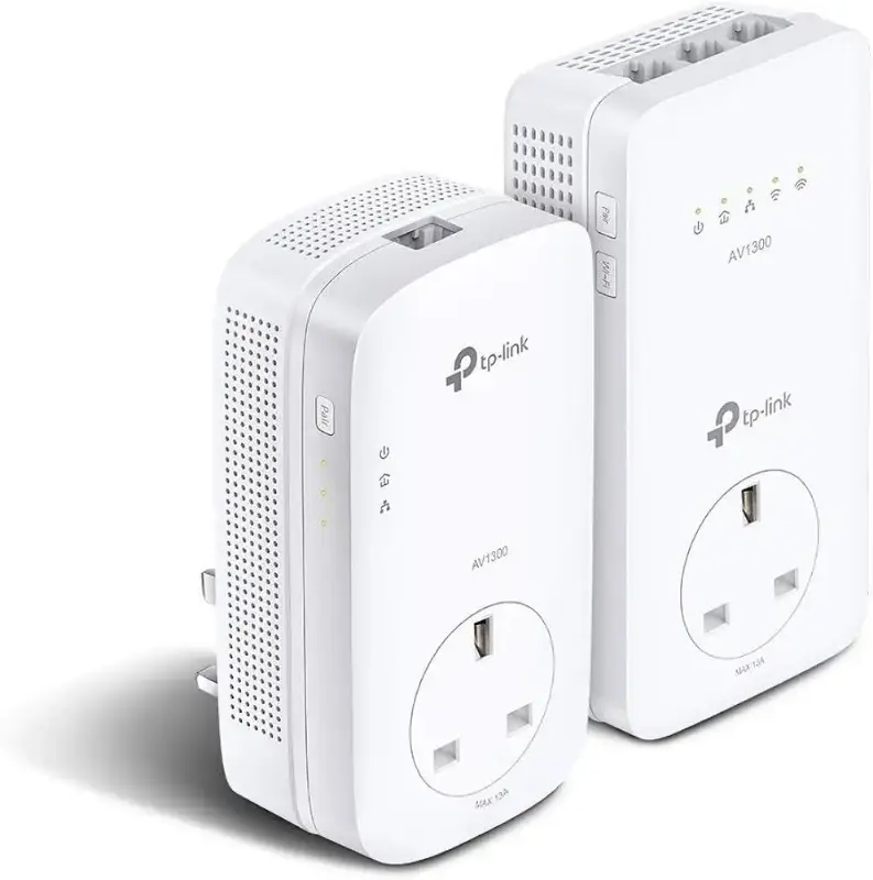 Picture of TP-Link TL-WPA8631P KIT(UK) AV1300 Gigabit Passthrough Powerline ac Wi-Fi Kit