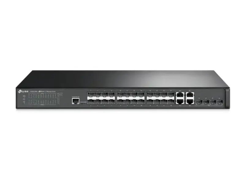 Picture of TP-Link T2600G-28SQ Jetstream 28-Port Gigabit SFP L2 Managed Switch 4* 10G SFP+ Slots
