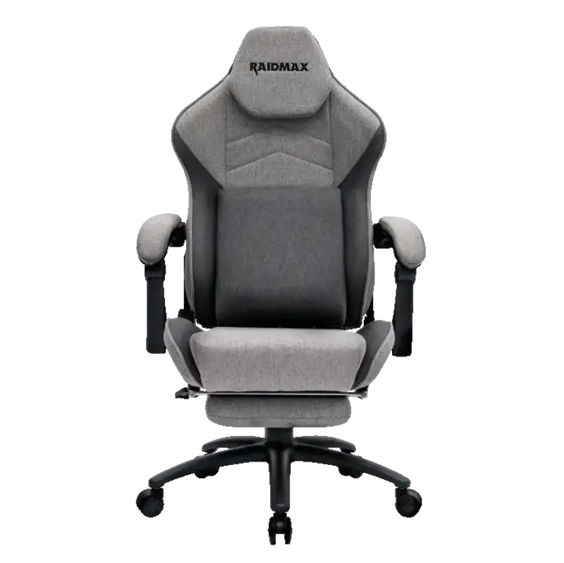 Picture of Raidmax Drakon DK719 Grey Breathable Fabric Exterior 180deg reclinable/Class 4 Gas Lift