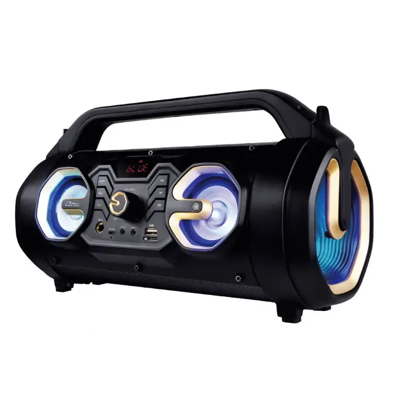 Picture of Mediatech U-TUBE BT MT3163 Compact Bluetooth Speaker with FM Radio, karaoke, MP3 RMS18W PMP0650W