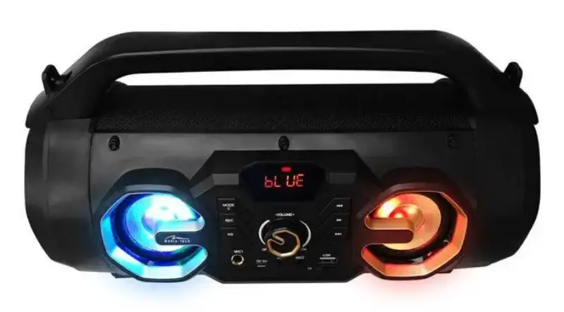 Picture of Mediatech U-TUBE BT MT3163 Compact Bluetooth Speaker with FM Radio, karaoke, MP3 RMS18W PMP0650W