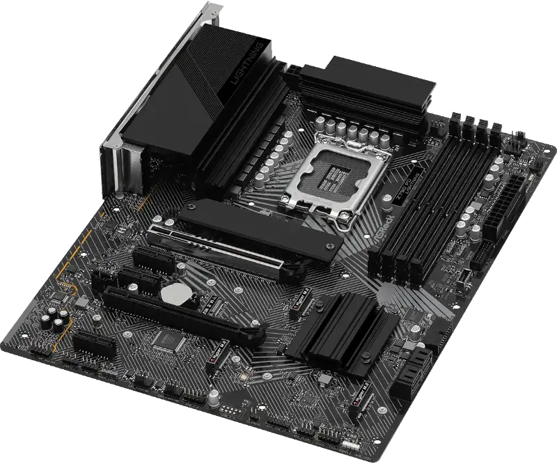 Picture of ASRock Z790 PG Lightning/ DDR5 LGA 1700 ATX Motherboard