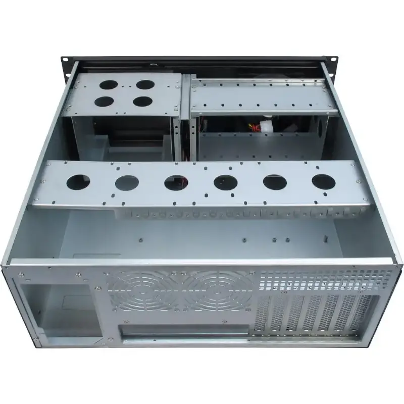 Picture of Inter-Tech 19" 4088-S 19" Industrial  Rack-Mount Server Chassis
