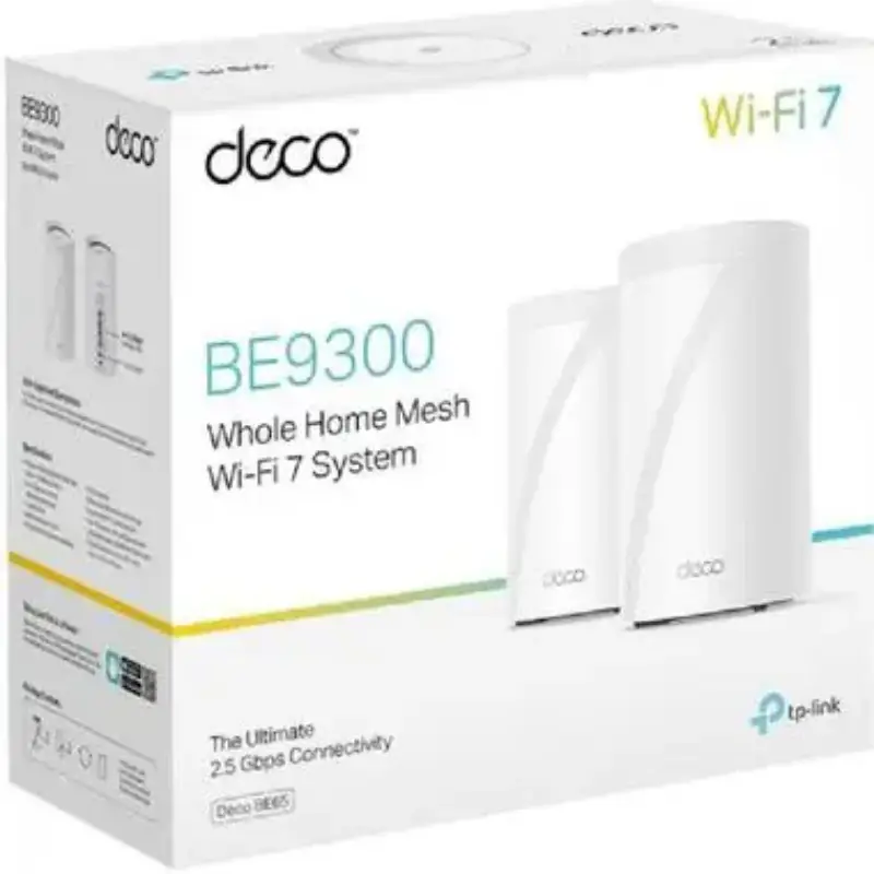 Picture of TP-Link Deco BE65(2-PACK) BE9300 Whole Home Mesh WiFi 7 System