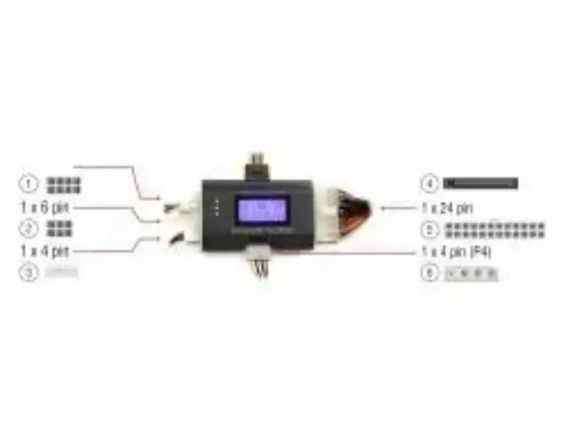 Picture of Delock 18159 PSU Tester Display