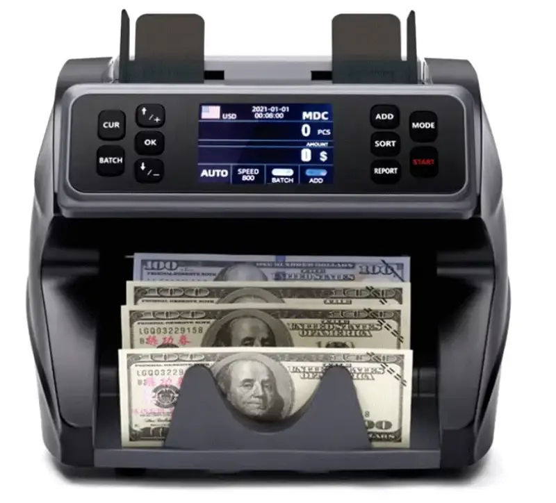 Picture of PST 2900 Money MG/UV Value & bill counter. Multi Currency.
