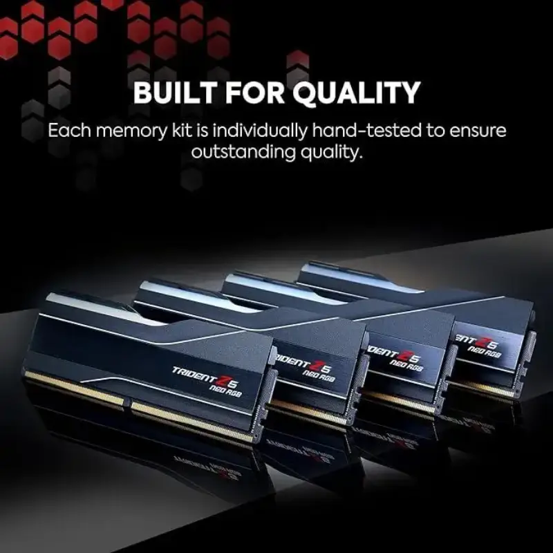 Picture of G.Skill Trident Z5 Neo 32GB (2x16) DDR5 RGB Black 6000 F5-6000J3636F16GX2-TZ5NR