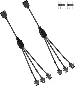 Picture of OEM 5V 3Pin Splitter 1 to 3 for ARGB FAN LED