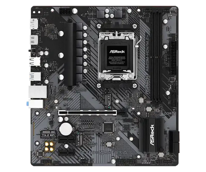 Picture of ASROCK  A620M-HDV/M.2+ AMD AM5 A620/2DDR5