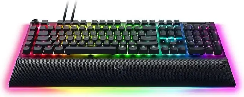 Picture of Razer BlackWidow V4 Pro Gaming Keyboard Black - Green Switch RZ03-04680100-R3M1
