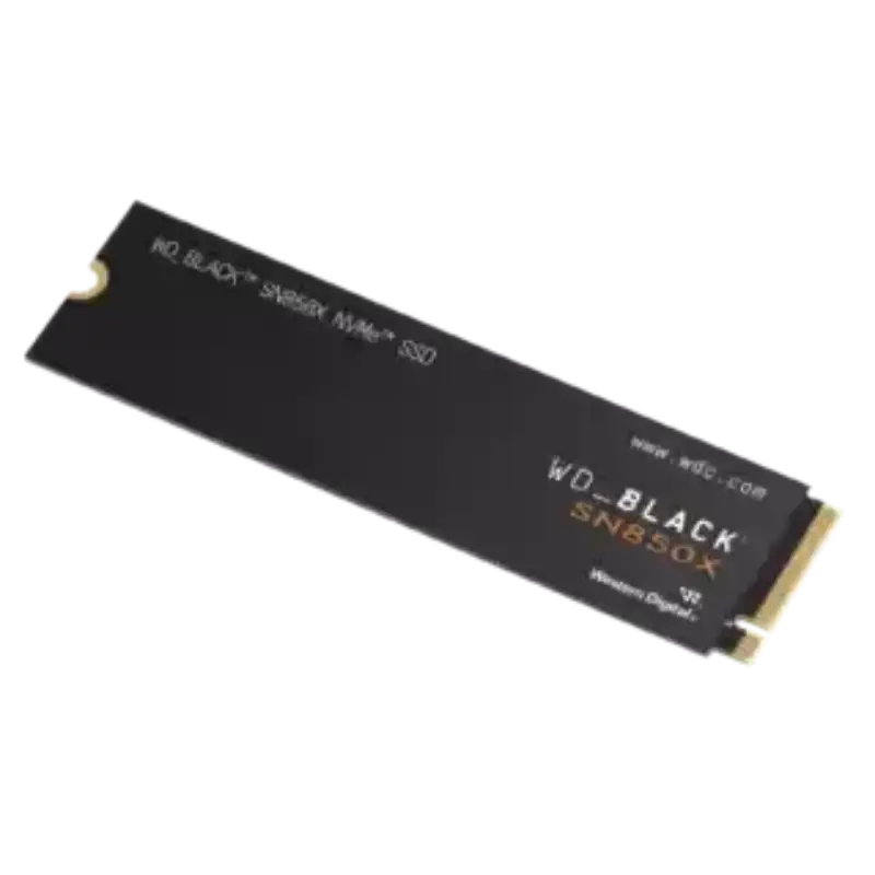 Picture of WD 2TB Black SN850X NVMe PCIe 4.0 x 4  WDS200T2X0E