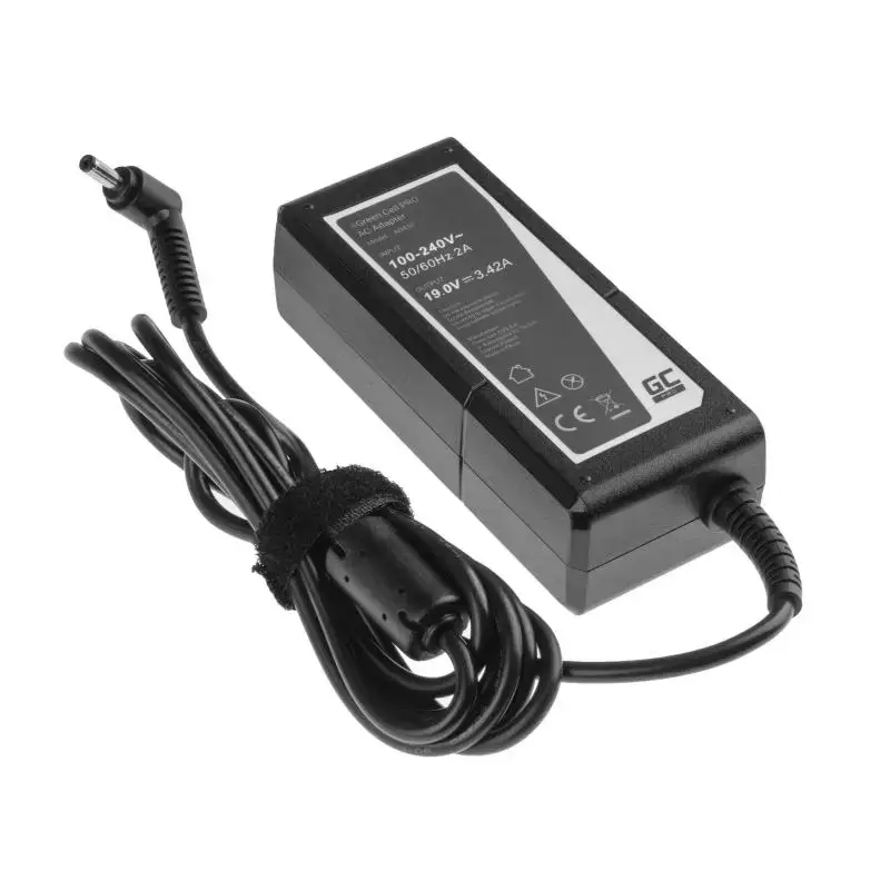 Picture of Green Cell   Asus 19V 3.42A  65W  (4.0mm-1.35mm) AD41P