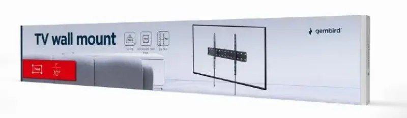Picture of Gembird TV wall mount (fixed) 37”-70” up to 40KG  WM-70F-01