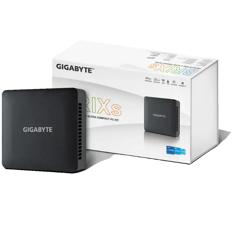 Picture of Gigabyte Brix-Mini-PC Barebone i7-1355U GB-BRi7H-1355-BWEK
