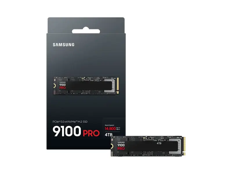 Picture of Samsung 9100 PRO 4TB, PCIe 5.0x4 M.2 2280 SSD MZ-VAP4T0BW