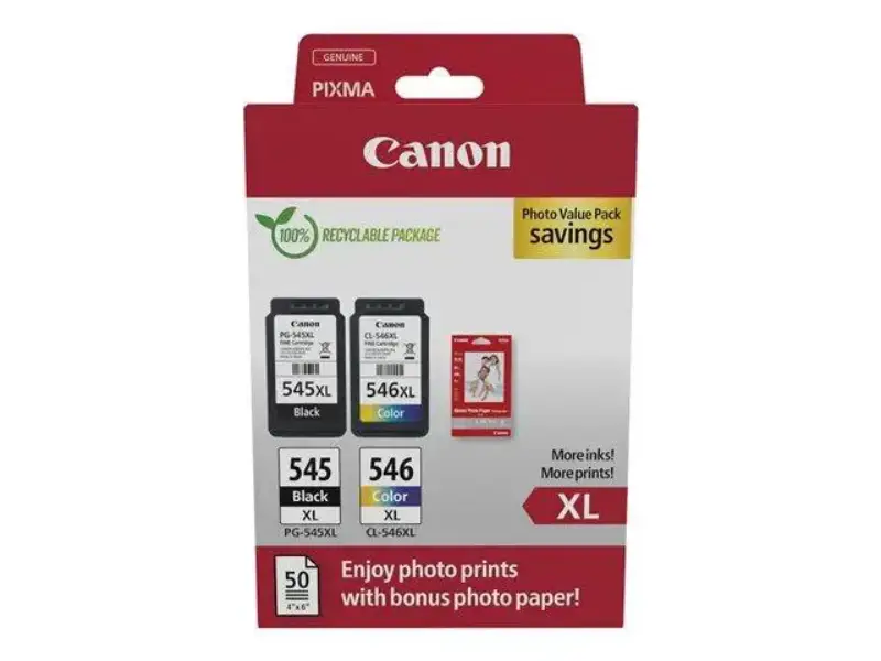 Picture of Canon PG-545XL/CL-546XL Photo Value Pack  8286B011