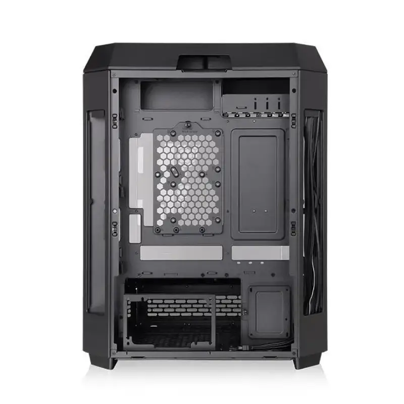 Picture of Thermaltake The Tower 600  Black, SPCC steel 3 tempered‑glass panels 2X CT140 Fan