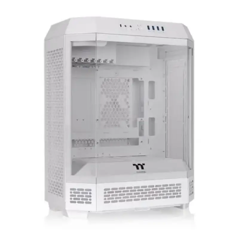 Picture of Thermaltake The Tower 600 Snow White, 2 xCT140