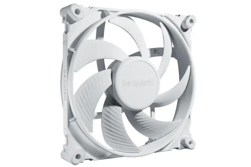 Picture of be quiet! Silent Wings 4 140 mm PWM High-Speed ​​ ​​White Fan, Optimized Fan Blades  Fluid Dynamic Bearing, BL117