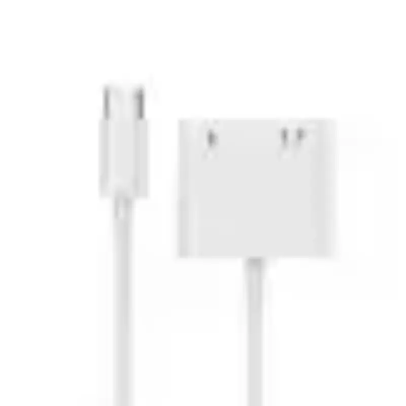 Picture of Gembird USB Type-C Plug to 3.5mm Stereo Audio Adapter Cable with extra power socket white A-CM-3.5FP-01
