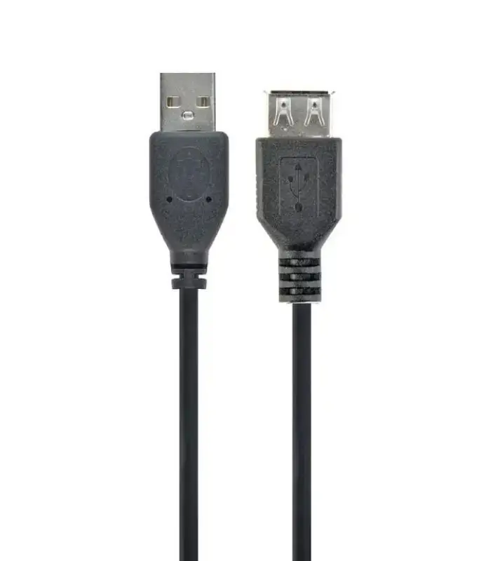 Picture of Gembird USB 2.0 extension cable, 0.75 m, black   CC-USB2-AMAF-75CM/300-BK