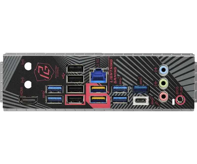 Picture of ASRock B650 PG Lightning AMD AM5 / B650 / 4×DDR5  motherboard