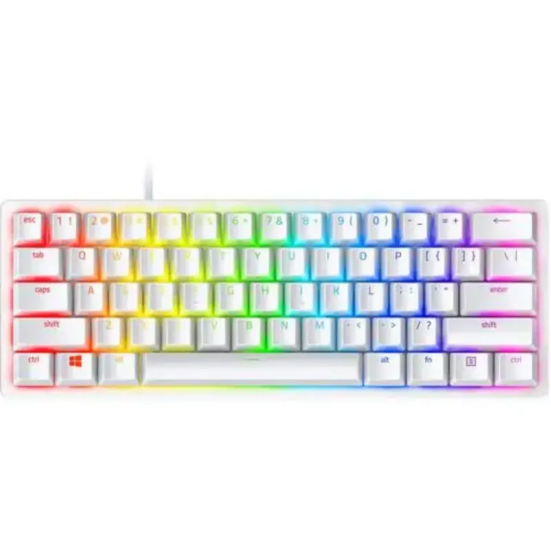 Picture of Razer Huntsman Mini Mercury Keyboard White RZ03-03390300-R3M1