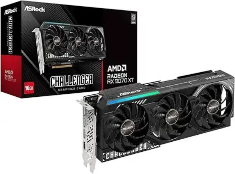 Picture of ASRock Radeon RX 9070 XT Challenger 16GB
