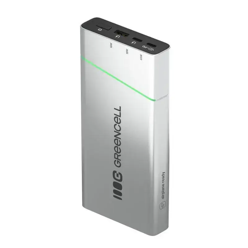 Picture of Greencell PowerPlay Pro 20800mAh 65W Power bank  fast charging, PD, Ultra Charge