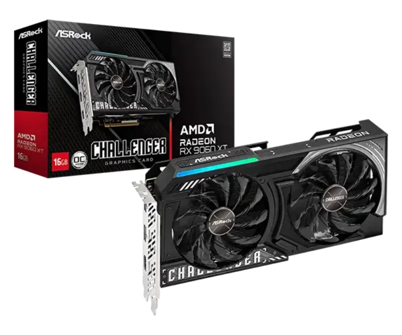 Picture of ASRock Radeon™ RX 9060 XT Challenger OC RX9060XT CL 16GO