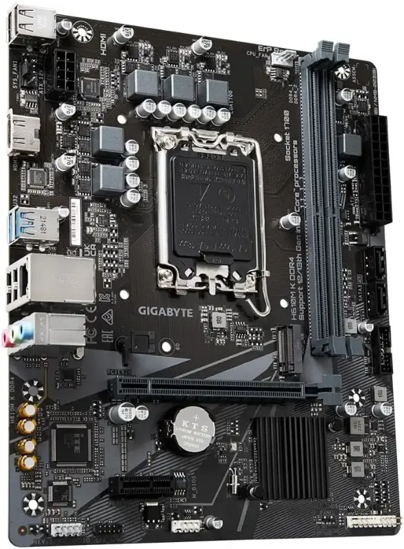 Picture of Gigabyte H610M K DDR4 (LGA1700 mATX Motherboard)
