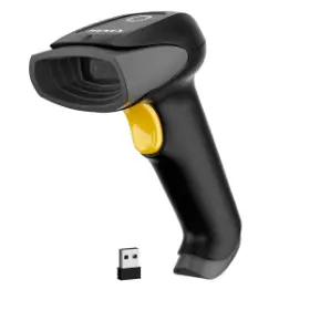 Picture of Henex 1D Laser Wireless Barcode Scanner With USB cable + 2.4G dongle HC-3206R