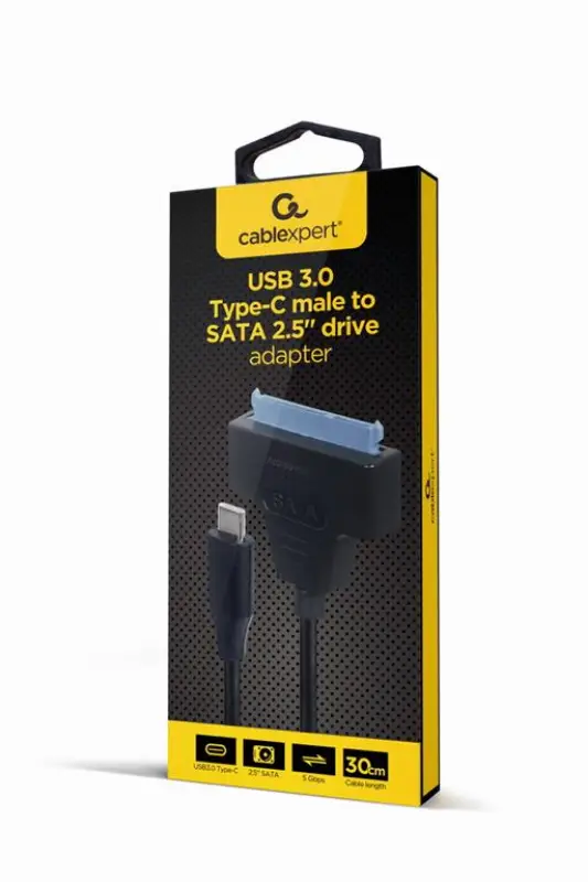 Picture of Gembird USB 3.0 Type-C Male to SATA 2.5" drive adapter AUS3-03
